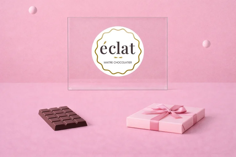 crea logo chocolatier premium
