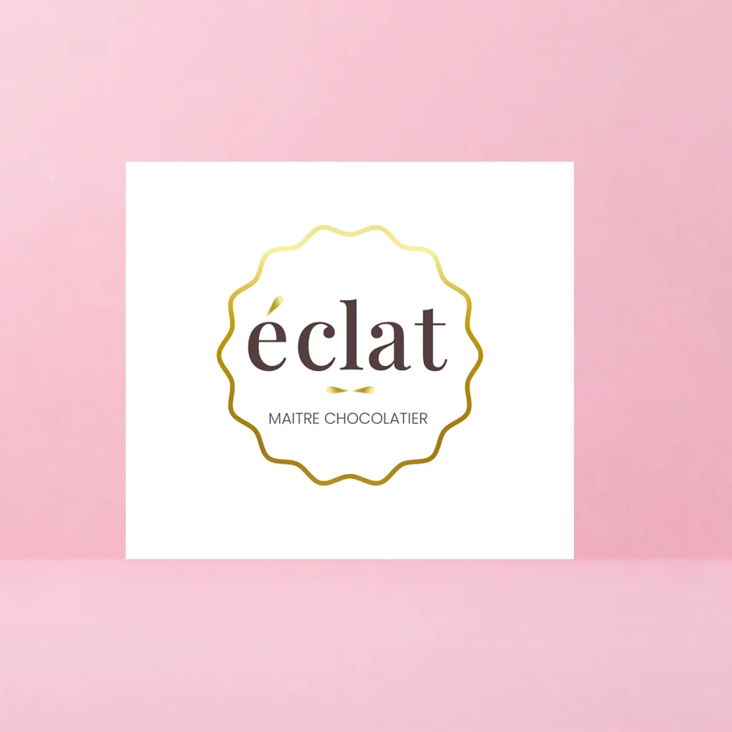 logo haut de gamme pour chocolatier en couleur
