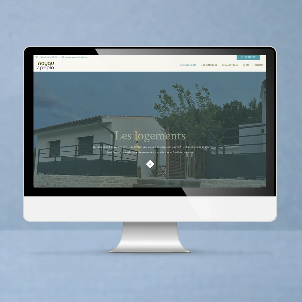 crea site web location appart