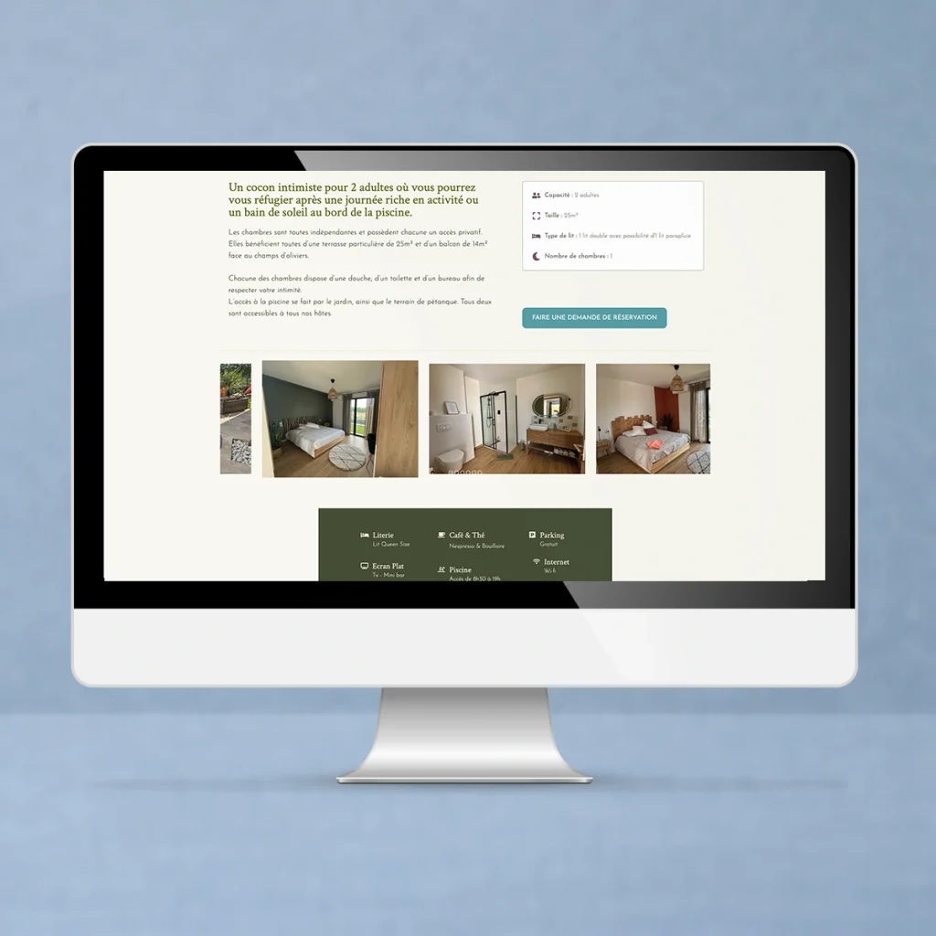 crea site web tourisme