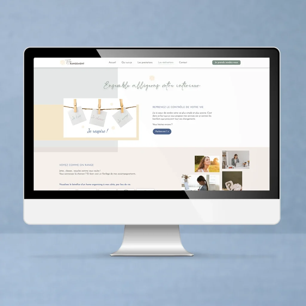 crea site vitine home oganiser