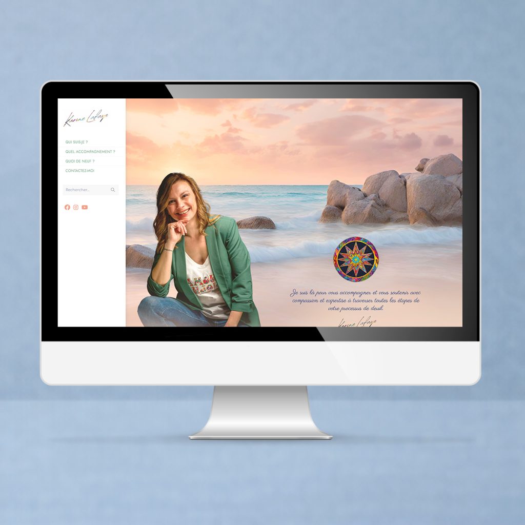 crea site web coach accueil