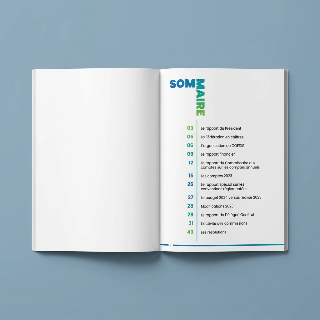 creation charte rapport activite